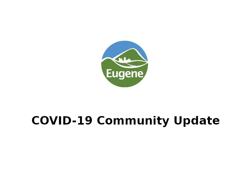 Eugene Covid Update Graphic