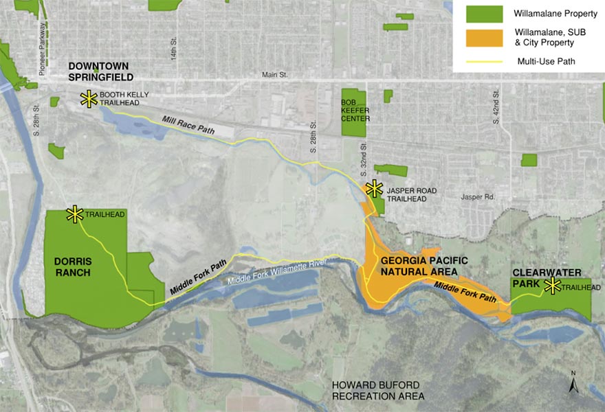 Willamalane’s parks team will share an overview of the master plan for the 120-acre Georgia Pacific Natural Area on Monday, Feb. 8, from 6-7 p.m.