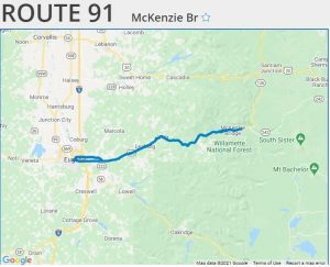 LTD resumes service at 10 McKenzie River Route 91 bus stops on Monday, March 22.