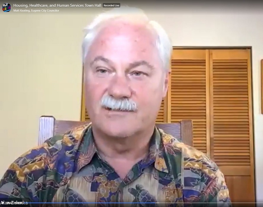 City Councilor Alan Zelenka said homelessness is the result of the United States dismantling its mental health system.