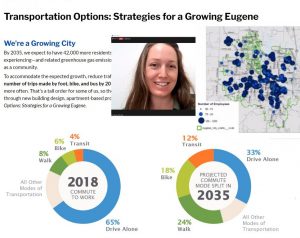 How can we triple the number of bus, bike, and walking trips in Eugene? Cas Casados asked the Active Transportation Committee in August.