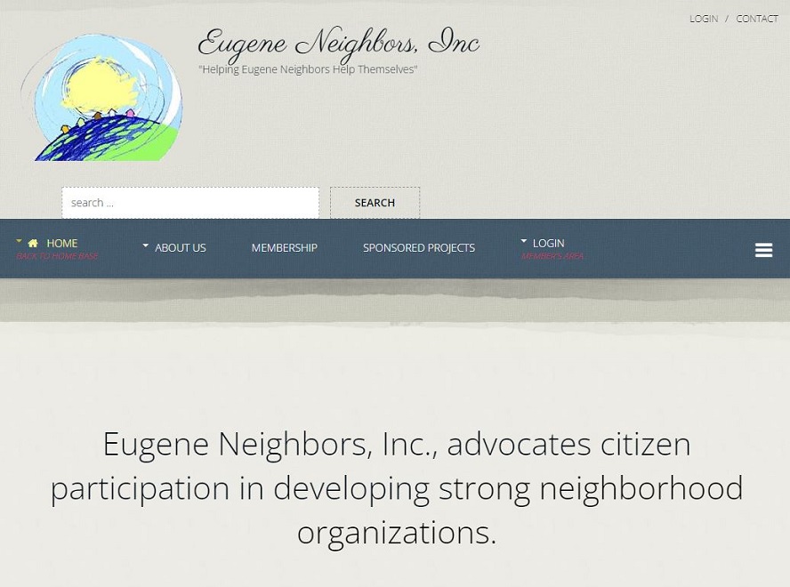 NLC members were invited to the annual meeting of Eugene Neighbors, Inc., a non-profit that provides support and services for neighborhood organizations.