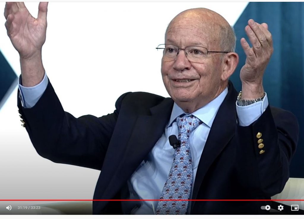 Rep. Peter DeFazio spoke at the American Public Transportation Conference held in Orlando, Florida, in November 2021.