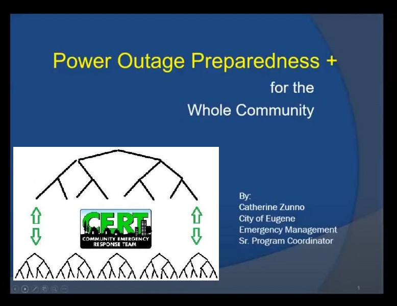 Ready NW invited the City's Catherine Zunno to share information about flooding, winter travel, and power outages.